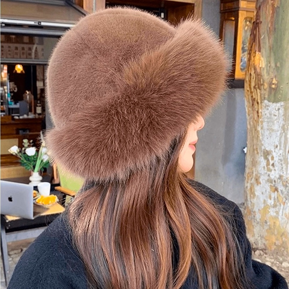 New Plush Mongolian Hat